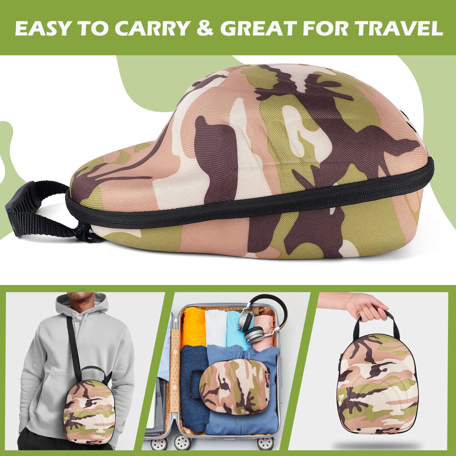 Camouflage Cap Storage Container