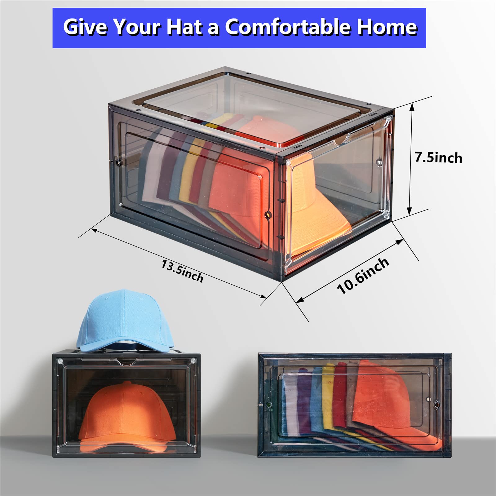 Transparent Hat Display