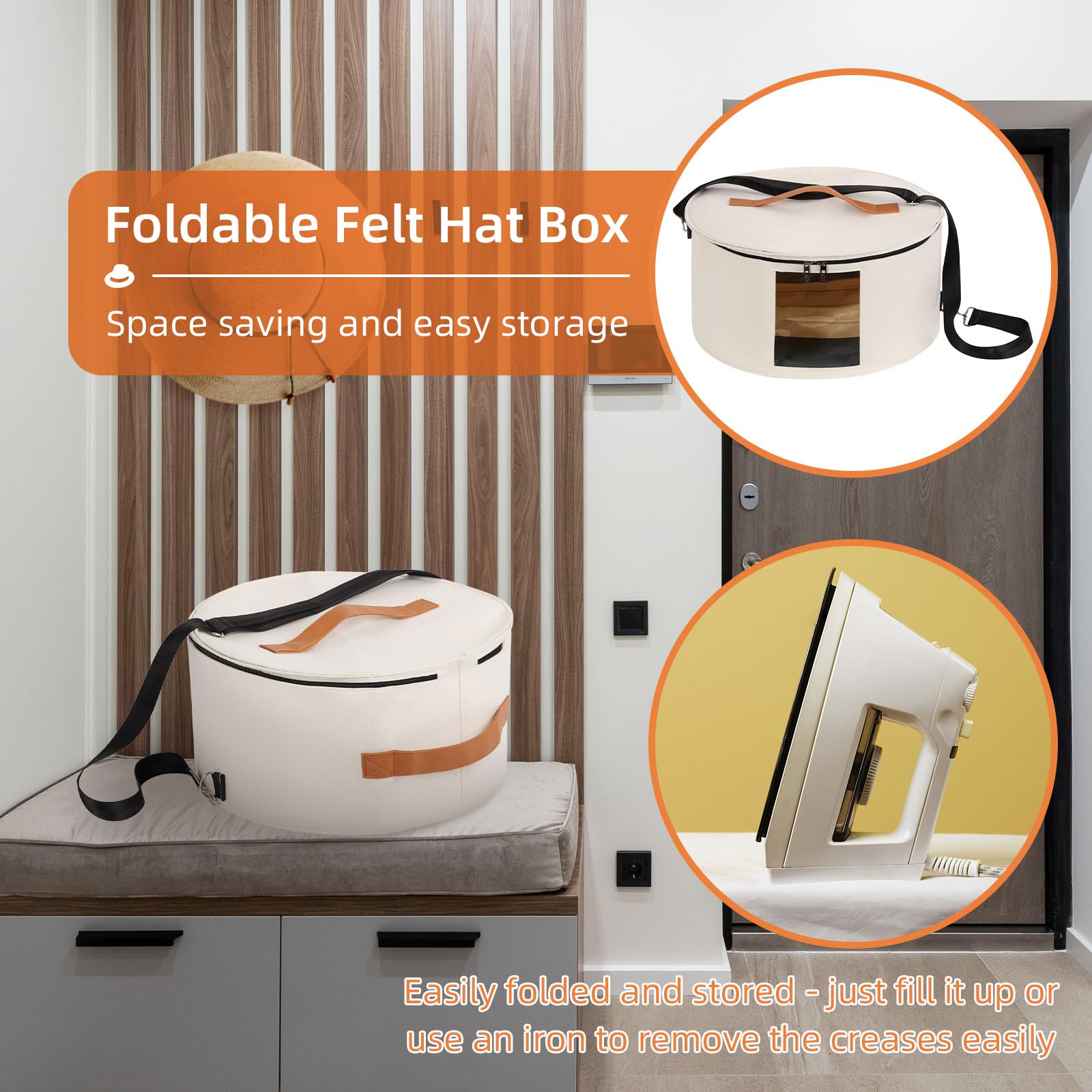 Circular Hat Storage Box